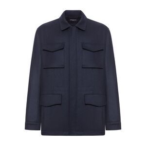 Kiton Men Multi-Pocket Cashmere Field Jacket